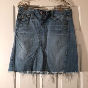 Jean skirt